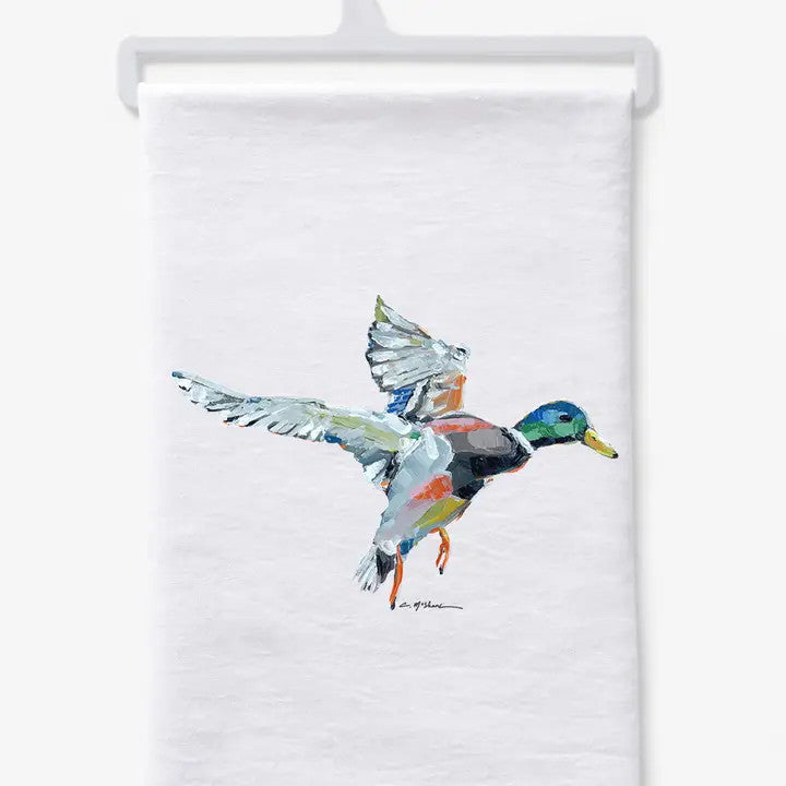 Chelsea McShane Art "Take Flight" Tea Towel