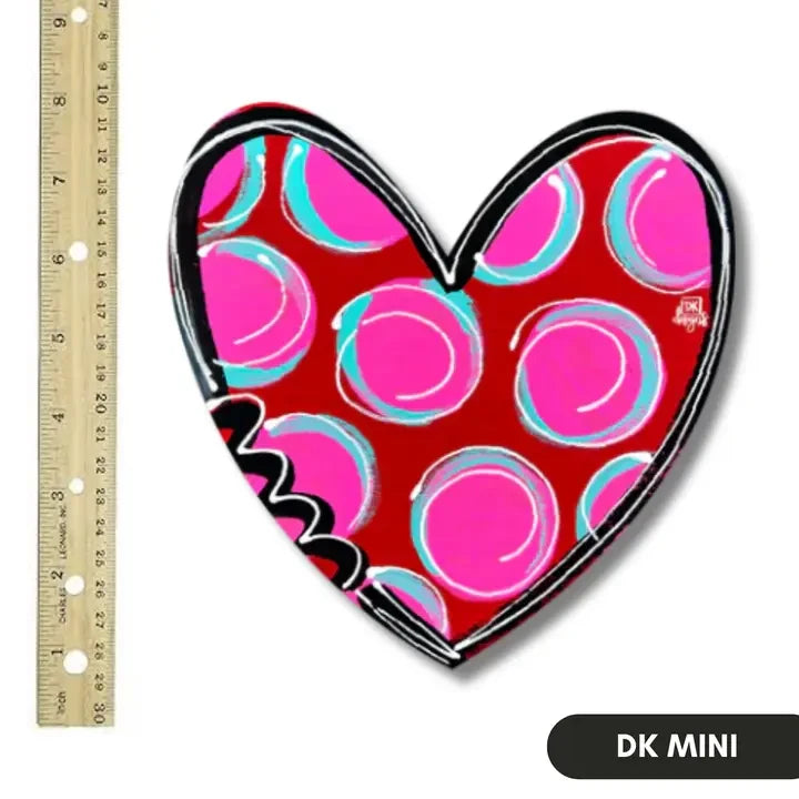 DK Designs Red Heart Mini