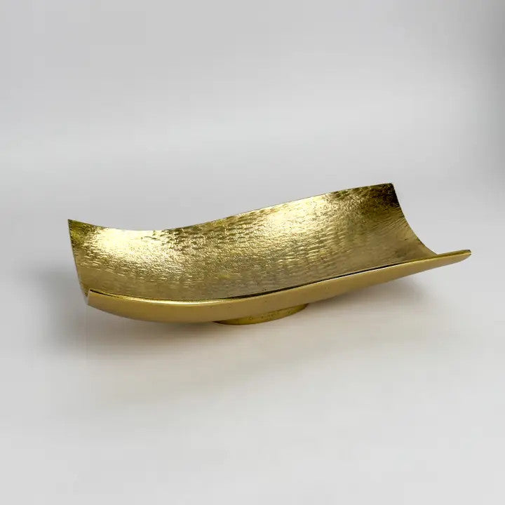India Handicrafts Small Rectangle Tray W/Kirra Design
