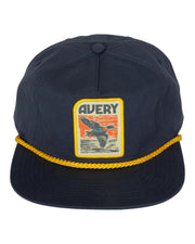 Avery Clipped Cap - Charcoal