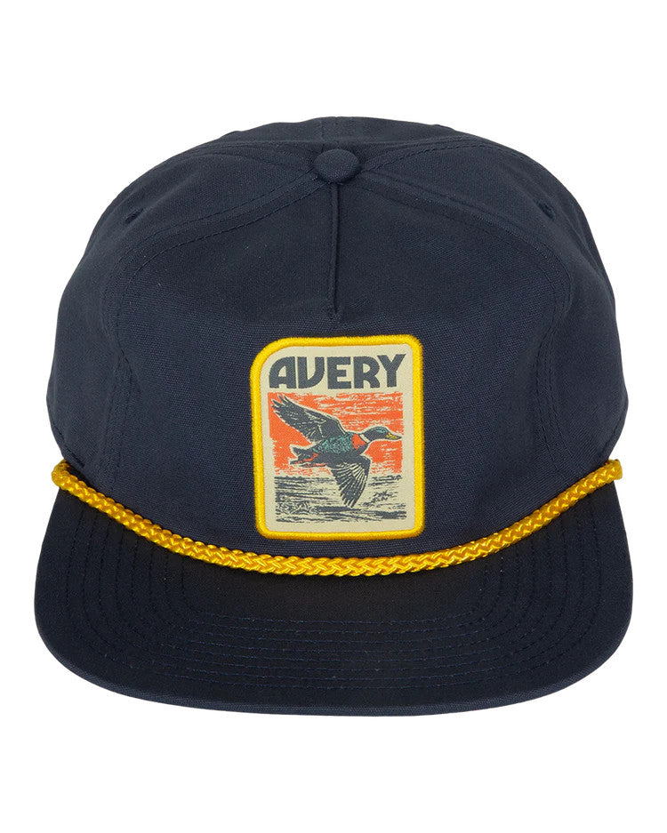 Avery Clipped Cap - Charcoal