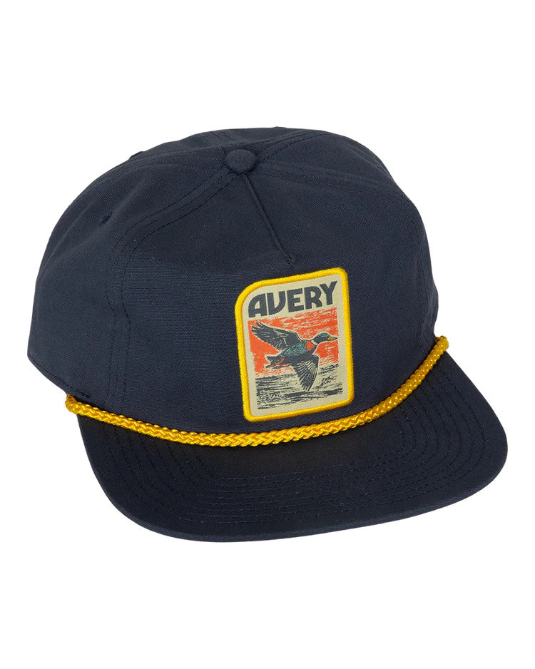 Avery Clipped Cap - Charcoal