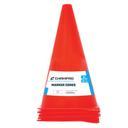 Champro 9″ Plastic Marker Cones (Set of 4) – Bright Orange