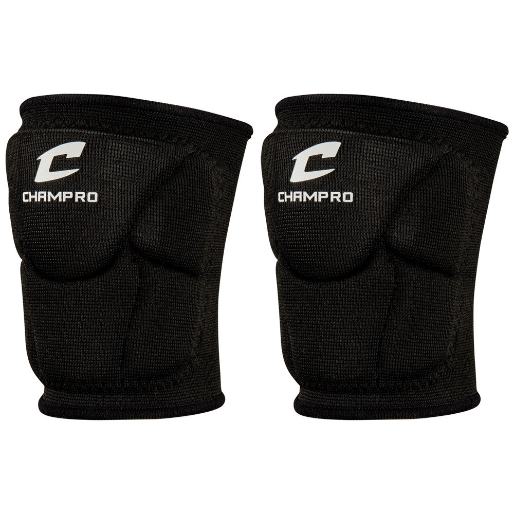 Champro Pro-Plus Low-Profile Knee Pad Black