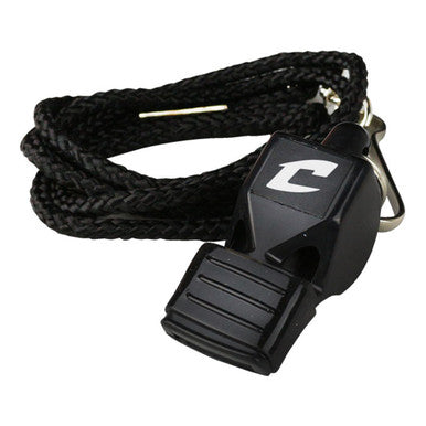Champro Officials' Whistle w/Lanyard & Mouth Cushion