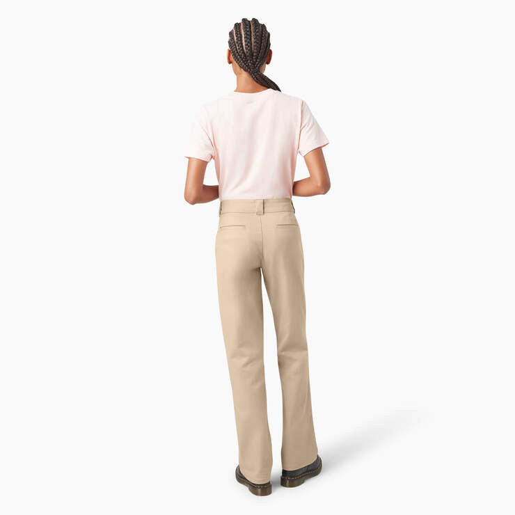 Dickies Women's Super Flex Bootcut Work Pants - Desert Sand