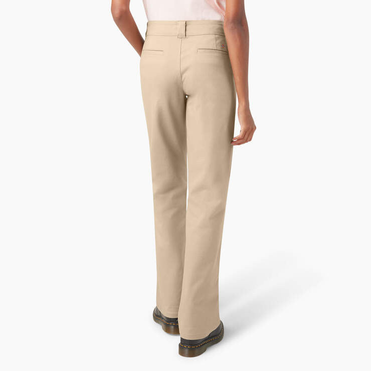 Dickies Women's Super Flex Bootcut Work Pants - Desert Sand