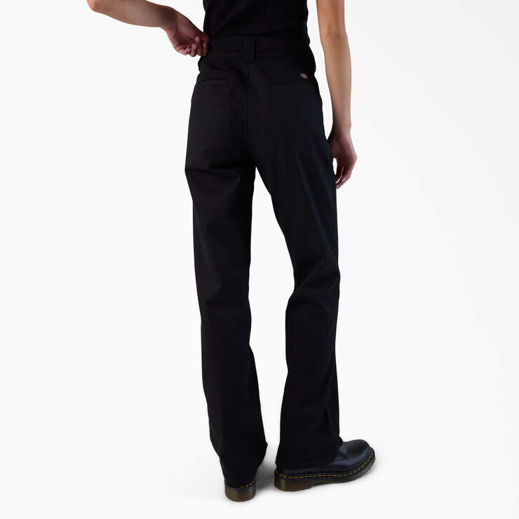 Dickies Women's Super Flex Bootcut Work Pants - Black