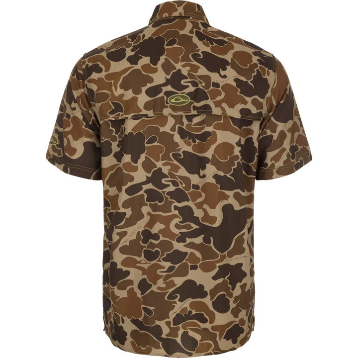 Drake Youth 8-Shot Short Sleeve Shirt - Old School
