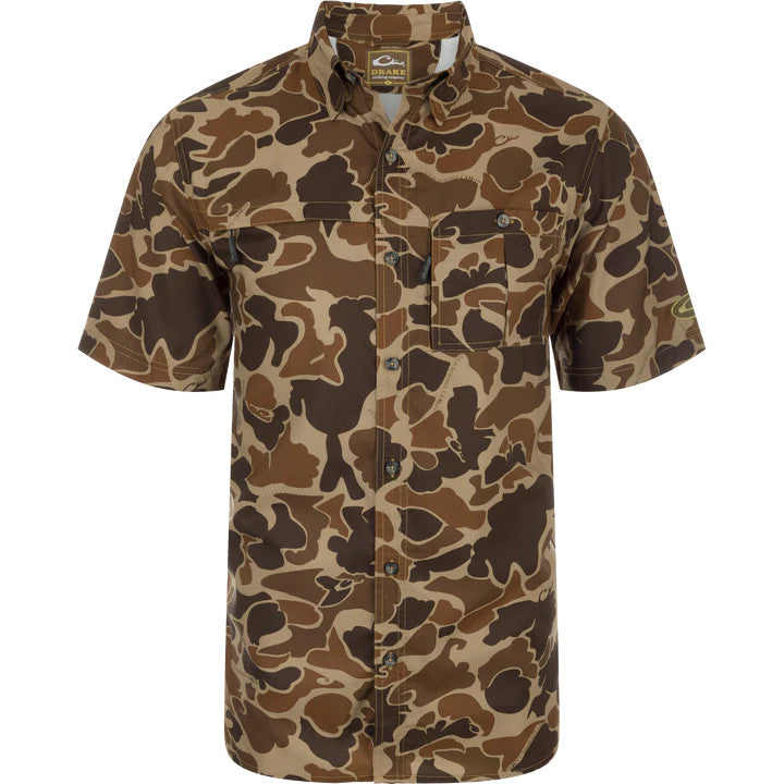 Drake 8-Shot Flyweight S/S Shirt - Old School