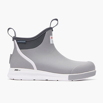 XTATUF Men's 6 Inch Ankle Deck Boot Sport - Grey