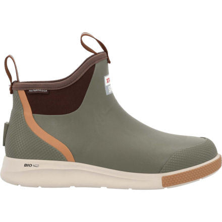XTATUF Men's 6 Inch Ankle Deck Boot Sport - Olive