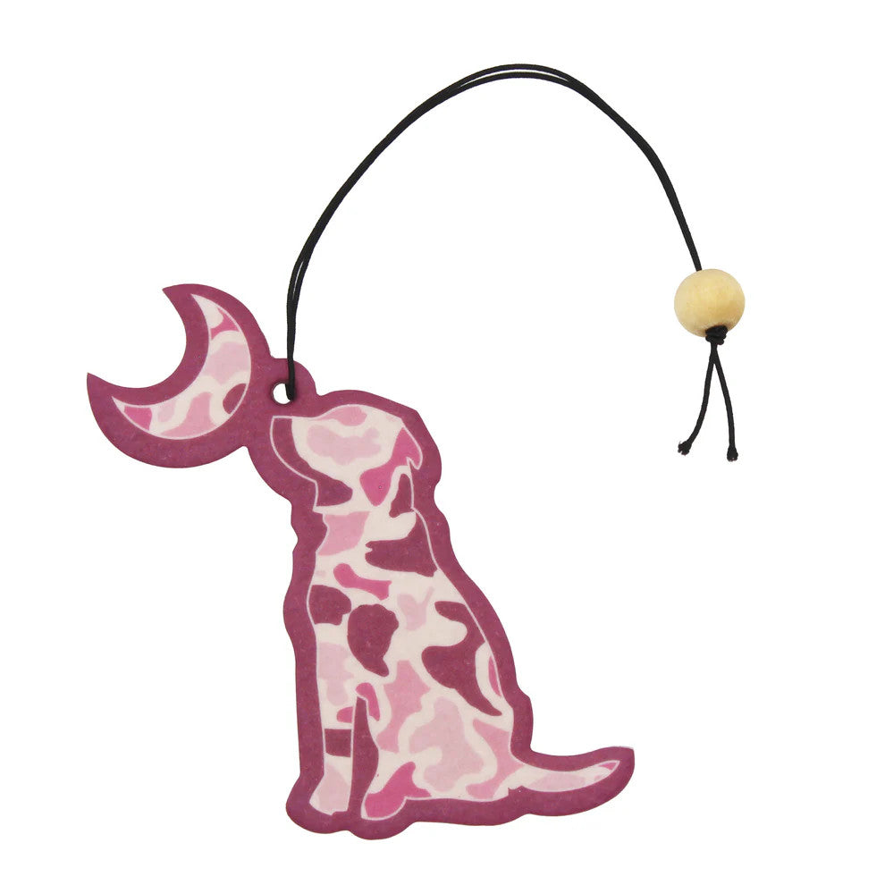 Local Boy LG Dog & Moon Air Freshener - Pink Localflage