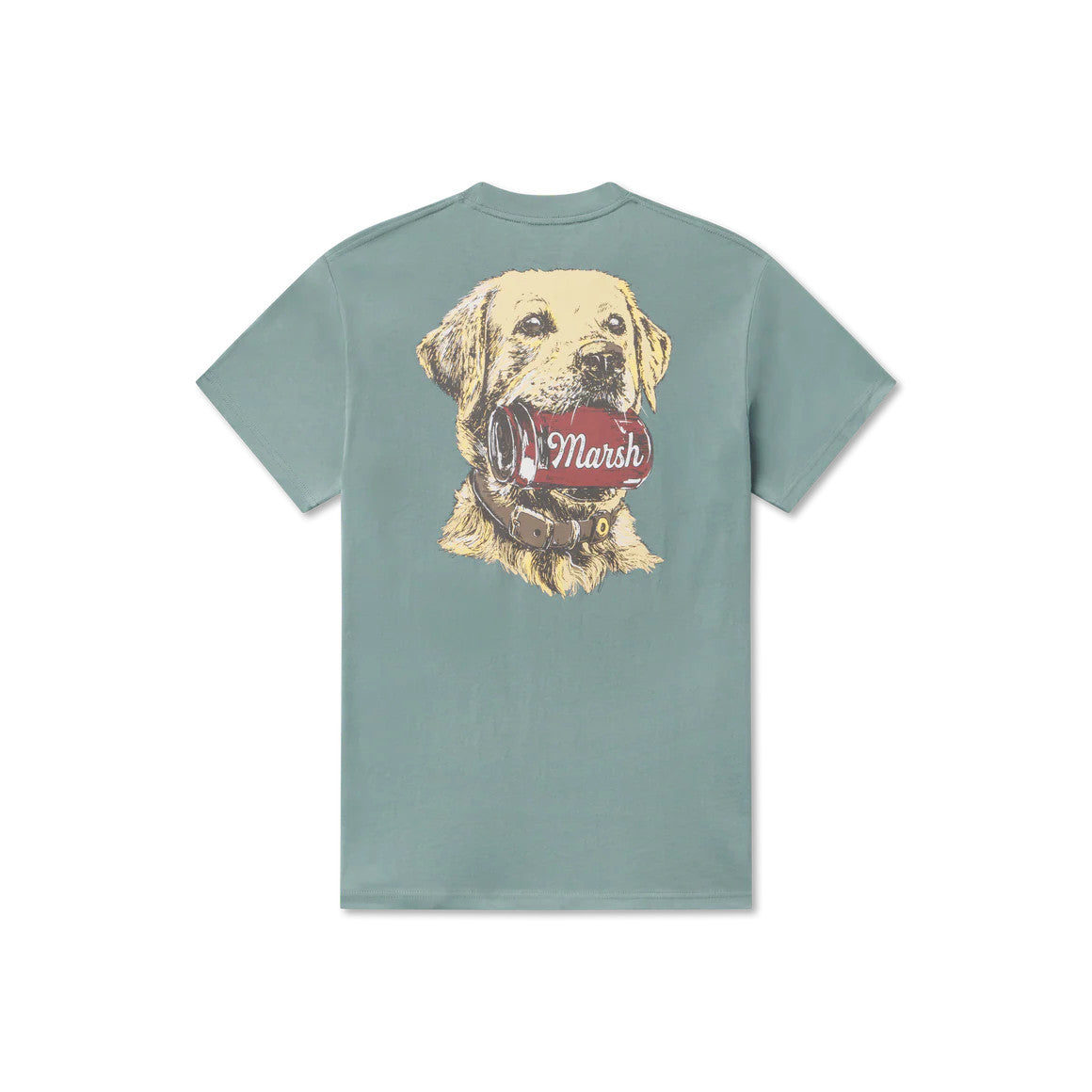 Southern Marsh Men's Lab Sips Tee - Galicia Green
