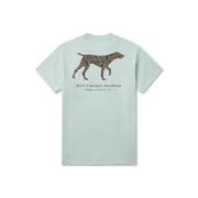 Southern Marsh Men's Originals - Camo - Pointer Tee - Washed Honeydew