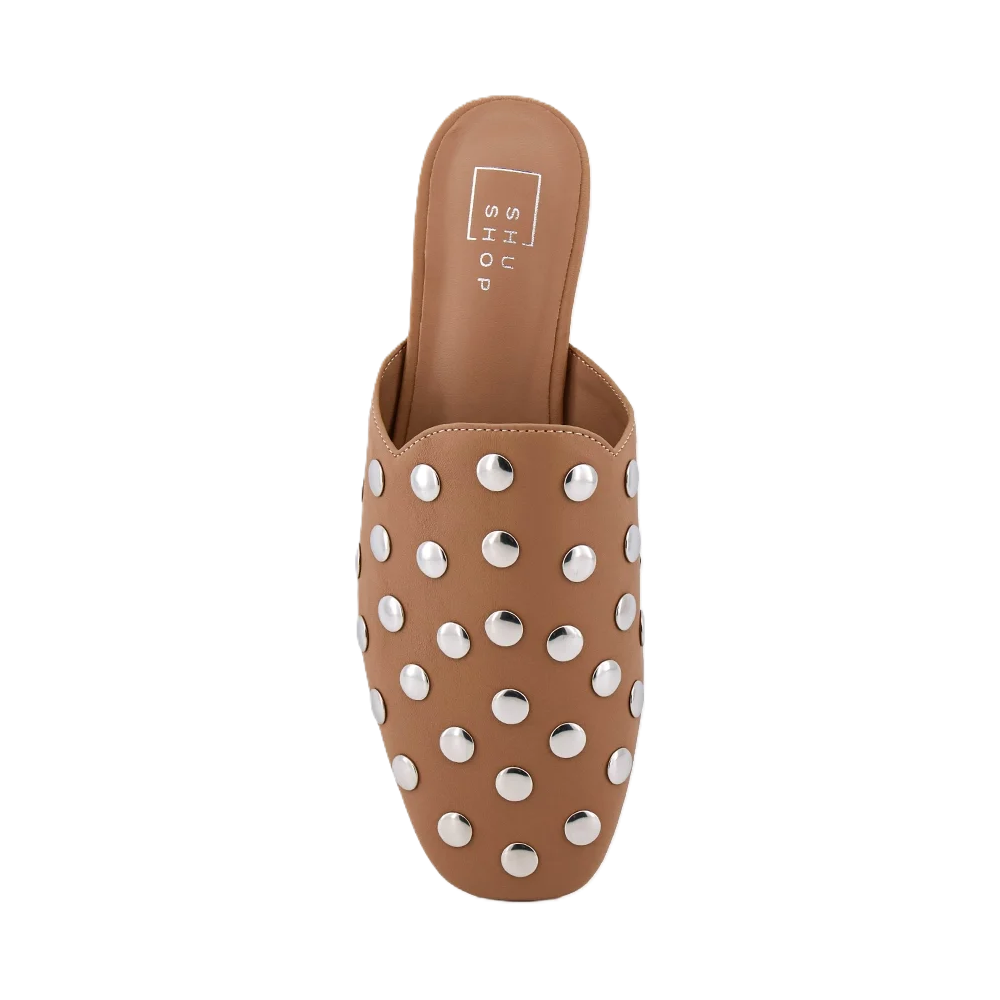 Shushop Women's Aretha Studded Mule