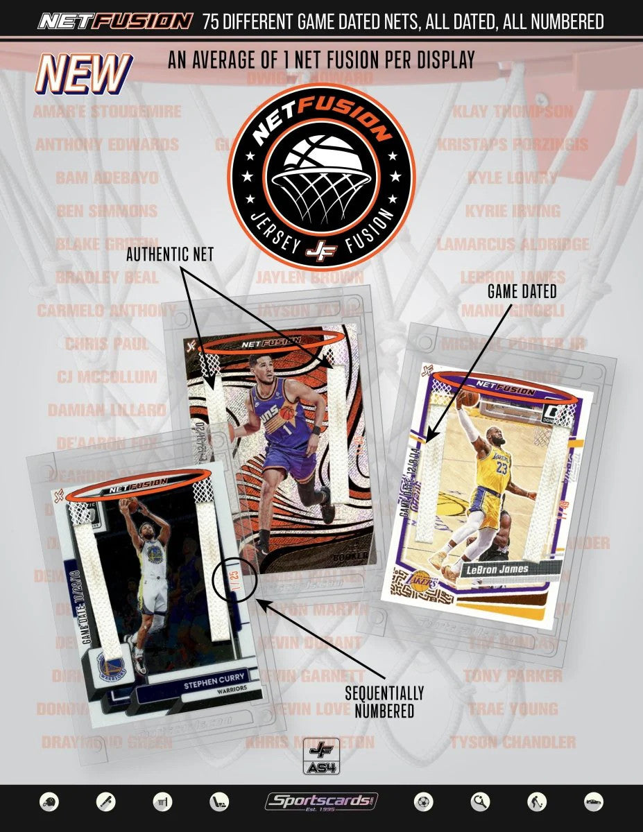 Jersey Fusion All Sports Series 4 Trading Cards