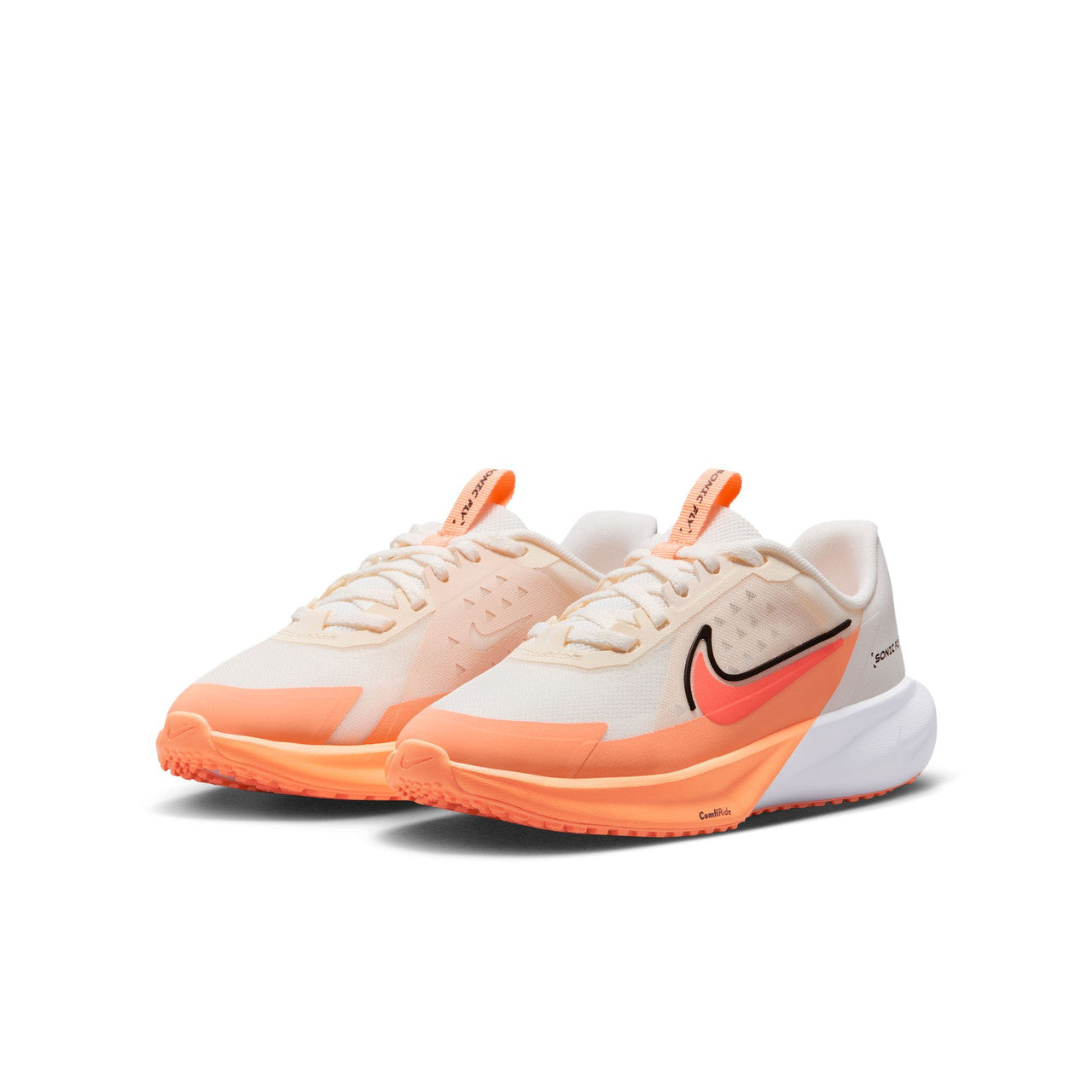 Nike Sonic Fly Youth Running Shoes - Sail/Hot Lava/Orange Pulse