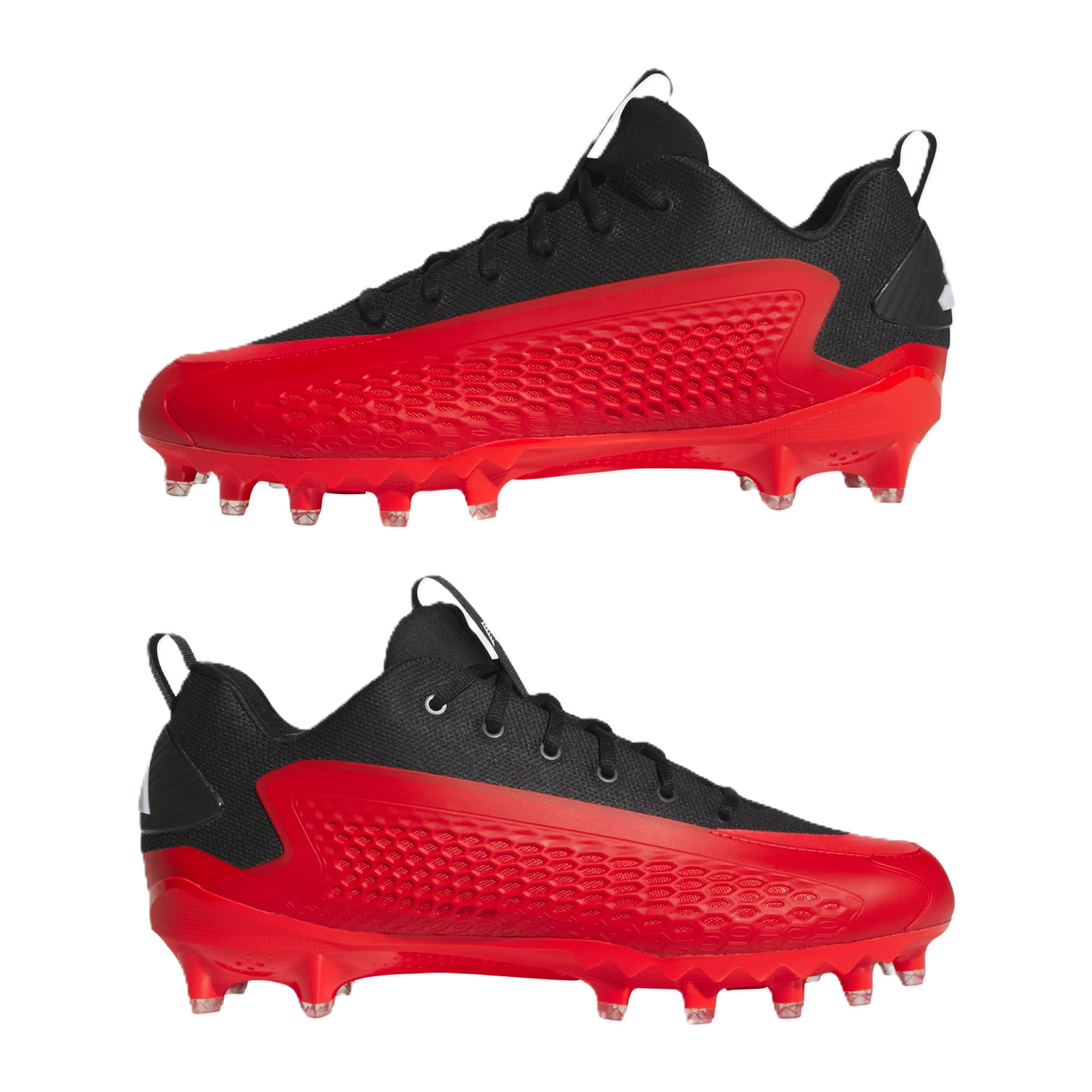 Adidas Anthony Edwards 1 Football Cleats - Black/Red