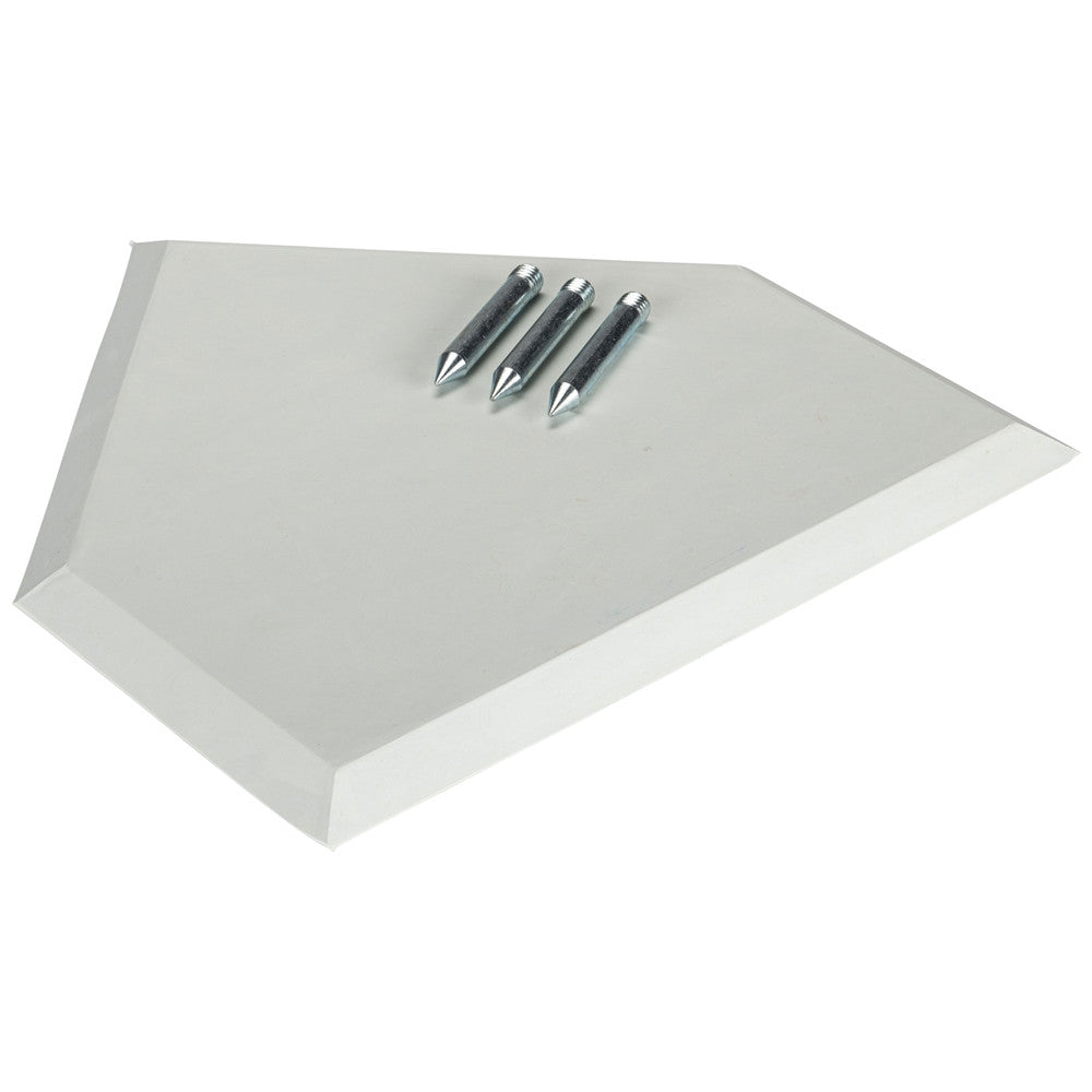 Champro Waffle Bottom Home Plate with Spikes
