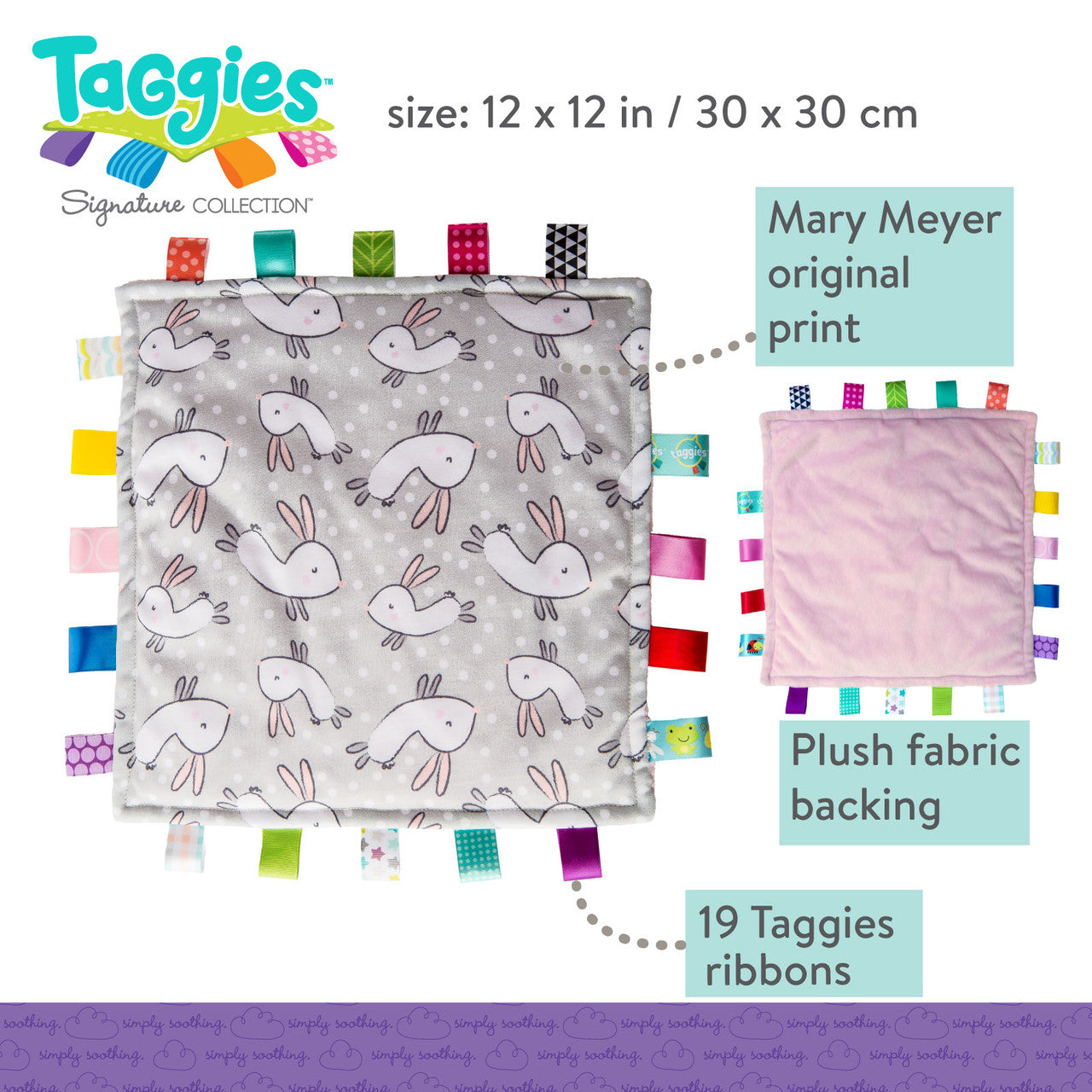 Mary Meyer Taggies Original – Bunnies