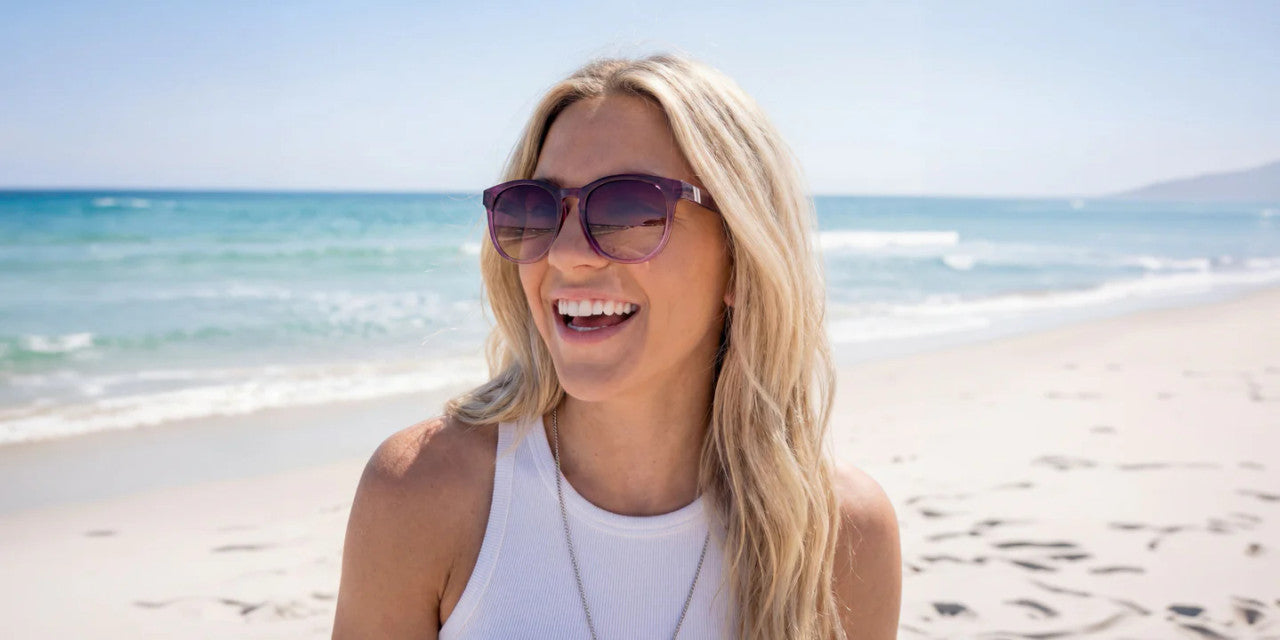 Blenders Eyewear H Series Sunglasses Berry Loud / Teal Gradient