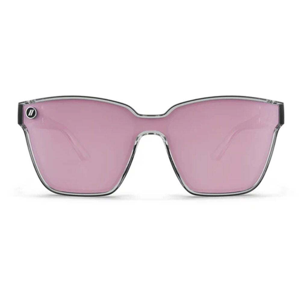 Blenders Buttertron Polarized Sunglasses – Fog - Crystal Gray Frame/Rose Gold Mirror Lens