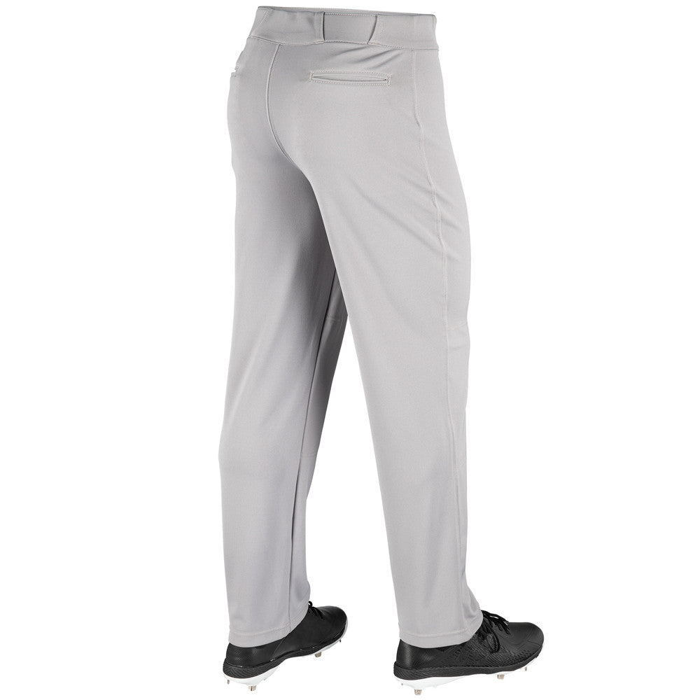 Champro Adult Open Bottom Relaxed Fit Baseball Pant - Grey