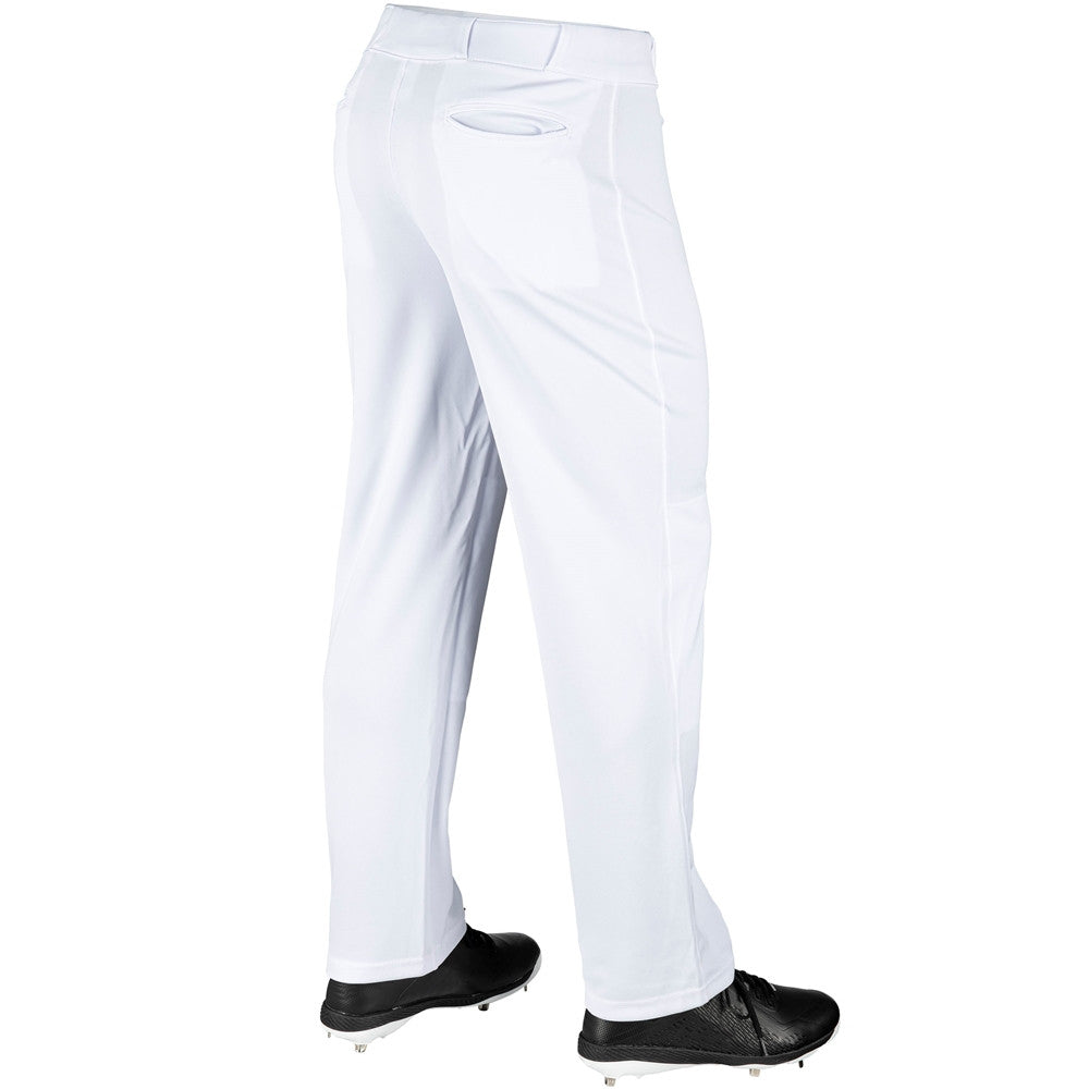 Champro Youth Open Bottom Relaxed Fit Baseball Pant - White