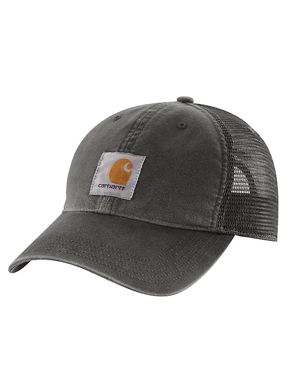 Carhartt Buffalo Mesh-Back Cap-Gravel