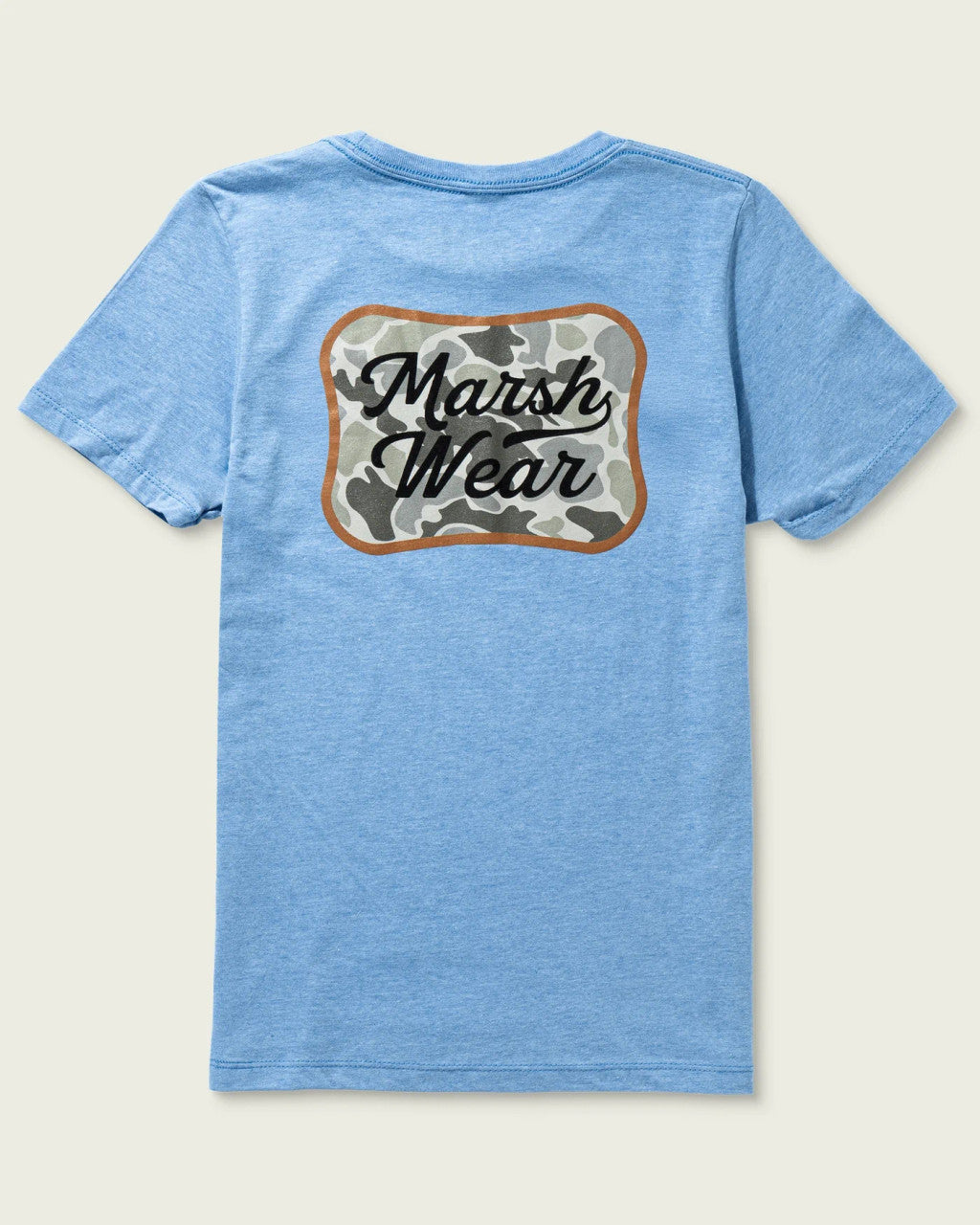 Marsh Wear Boys Roadside Tee - Light Blue Heather