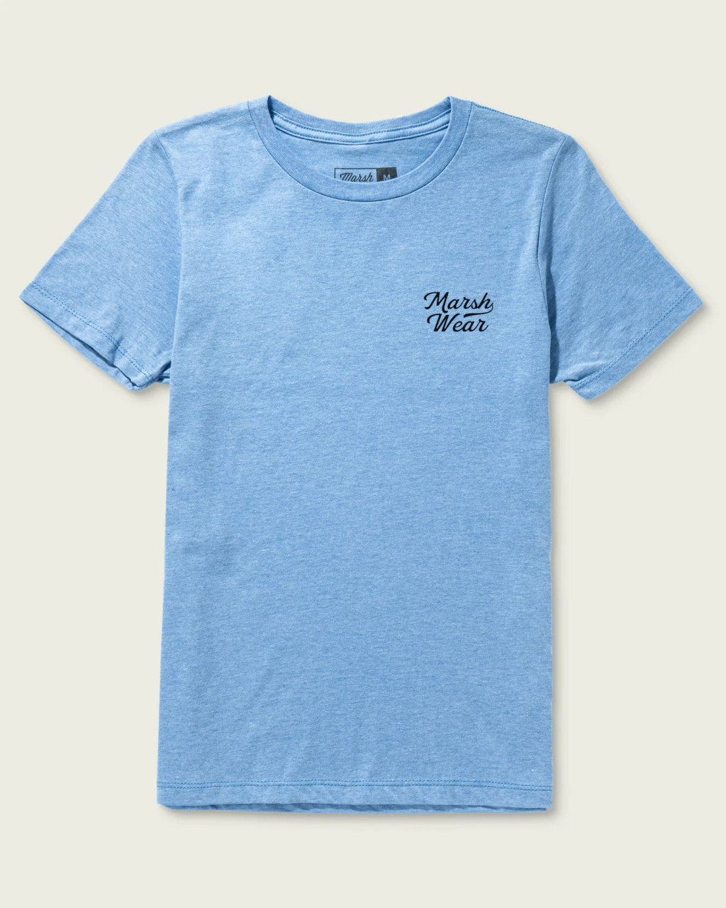 Marsh Wear Boys Roadside Tee - Light Blue Heather