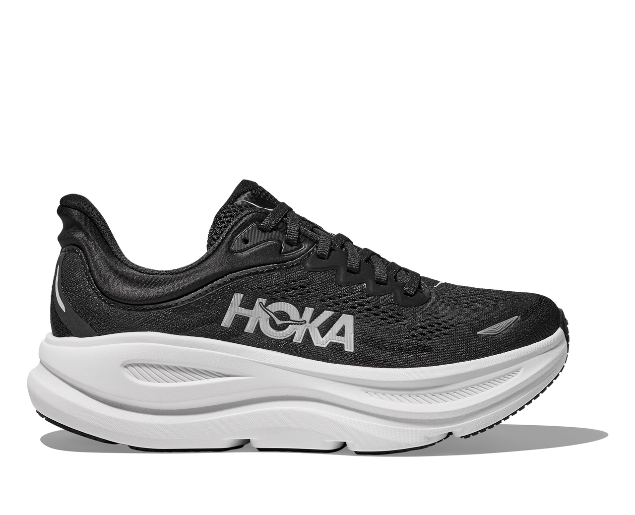 Hoka Women's Bondi 9-Black/White