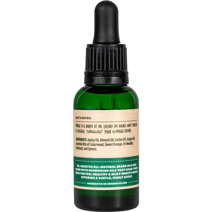 Dr. Squatch Crushed Pine Beard Oil