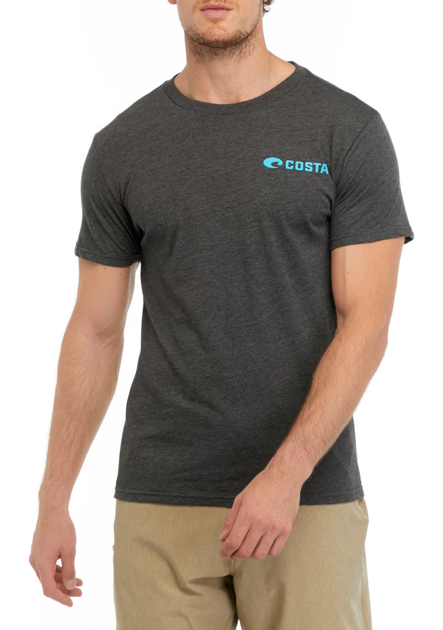 Costa Men's Topwater Tee - Dark Heather