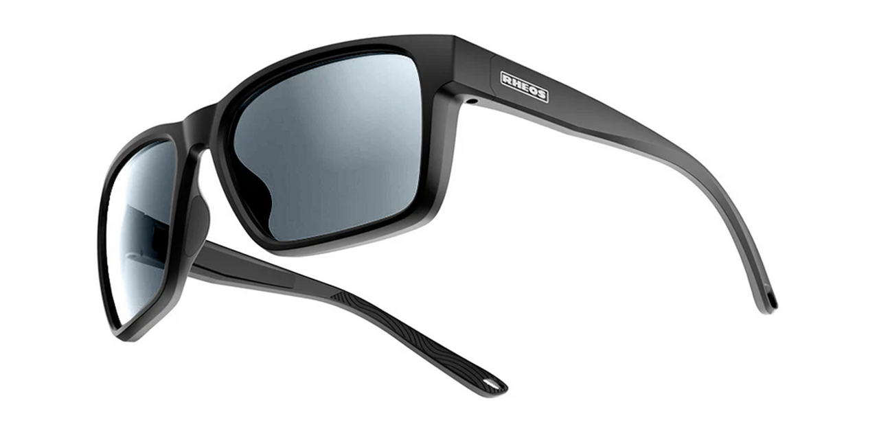 Rheos Bimini Floating Polarized Sunglasses – Gunmetal/Caddie Slate