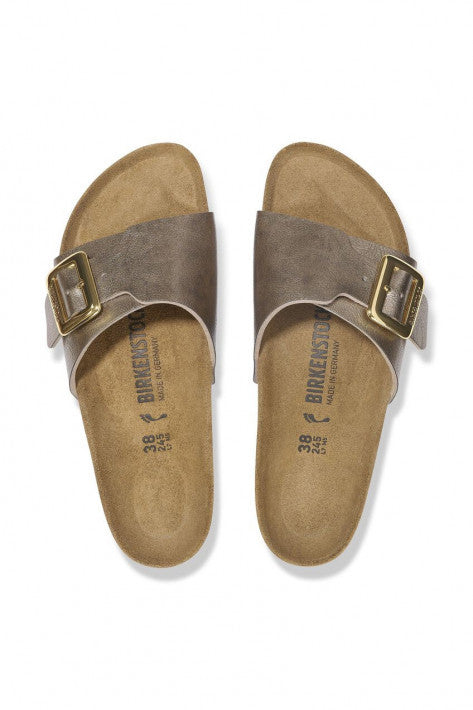 Birkenstock Catalina Cushion Buckle - Graceful Taupe - Narrow