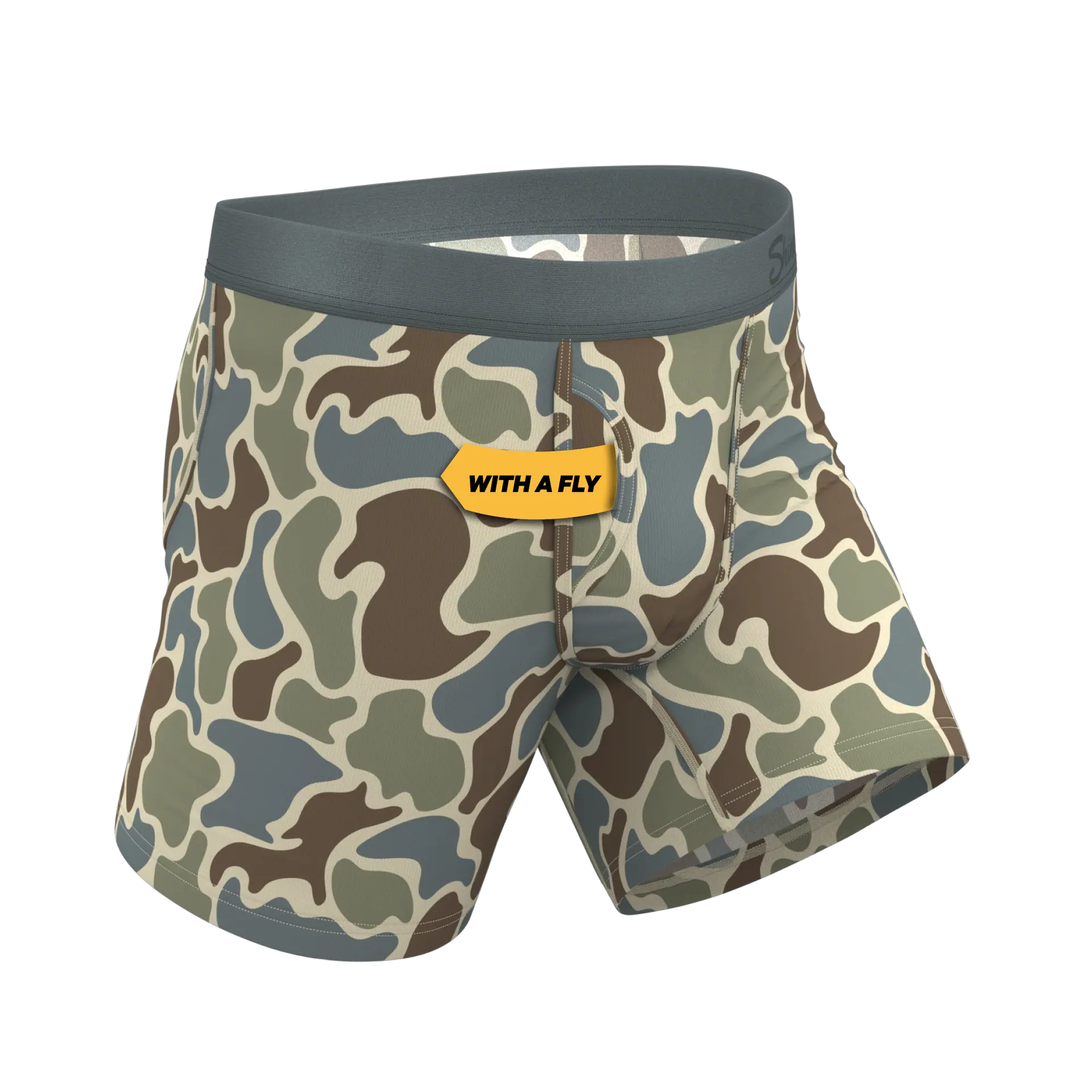 Shinesty Men's The Blender Ball Hammock Pouch Underwear With Fly