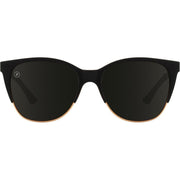 Blenders Starlet Polarized Sunglasses – Americano - Matte Black Frame/Bronze Metal/Smoke