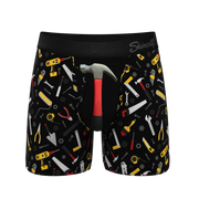 Shinesty Men's The Tool Belt Ball Hammock Pouch Underwear With Fly