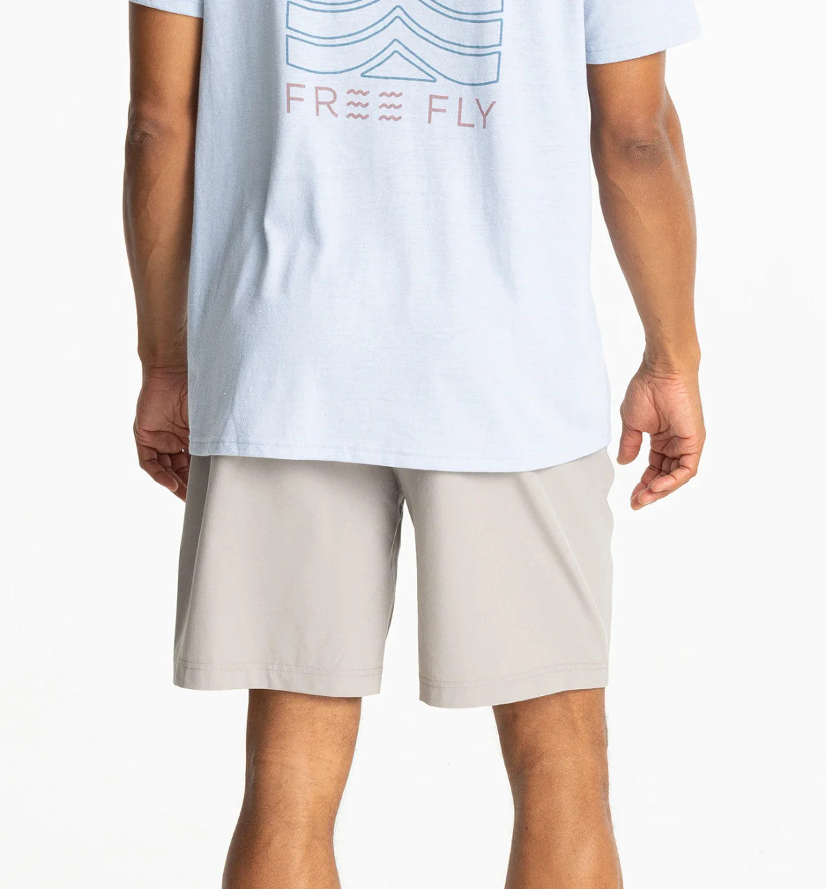 Free Fly Men's 8 inch Breeze Short - Cement