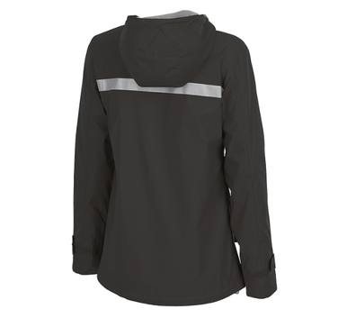 Charles River Women's New Englander Rain Jacket-Black