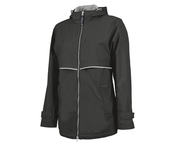 Charles River Women's New Englander Rain Jacket-Black