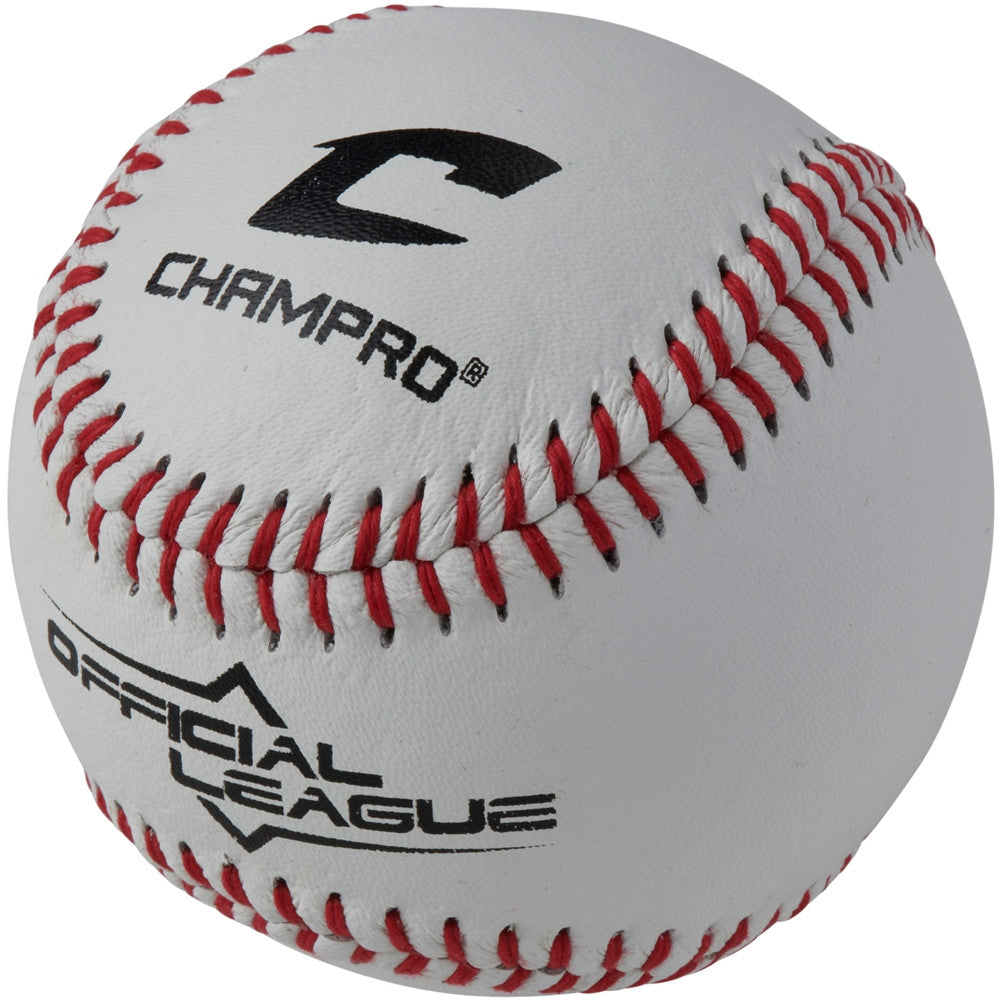 Champro Official League Baseball - Cork/Rubber Core - Genuine Leather Cover