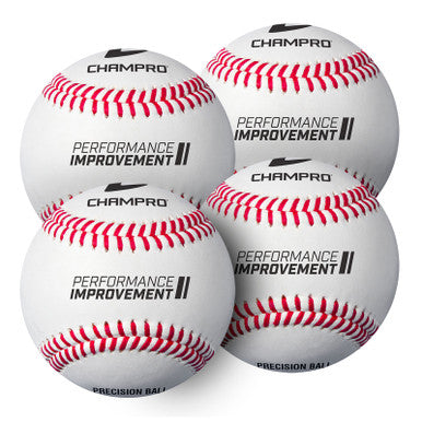 Champro 7.5" Set of 4 Training Baseballs