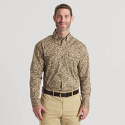 Southern Marsh Men's El Campo Performance Ranch Shirt - Stone Brown Camo