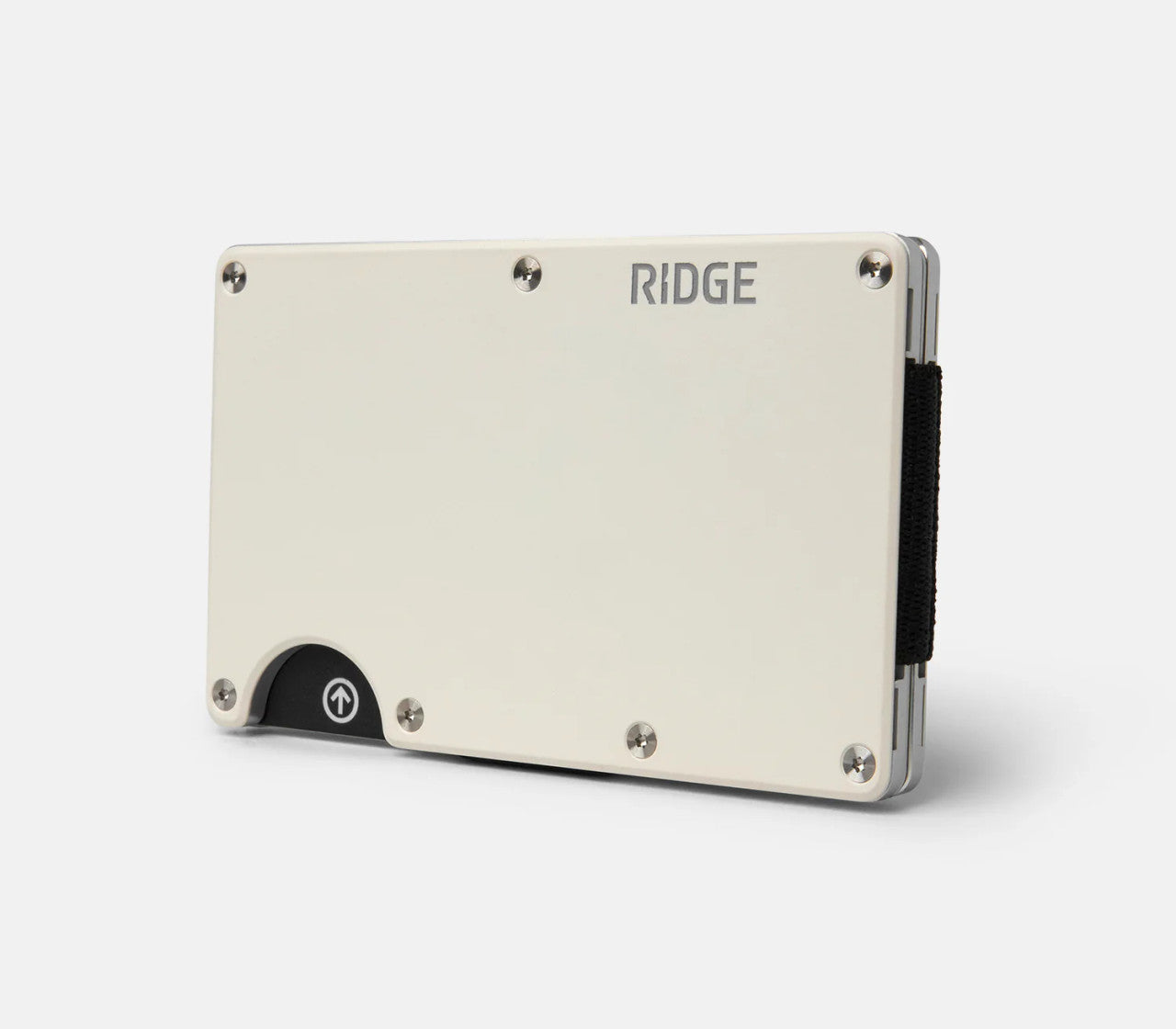 Ridge Wallet - Monaco White/Aluminum