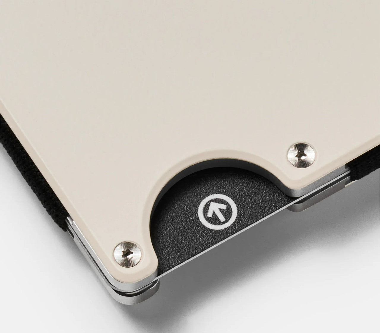 Ridge Wallet - Monaco White/Aluminum