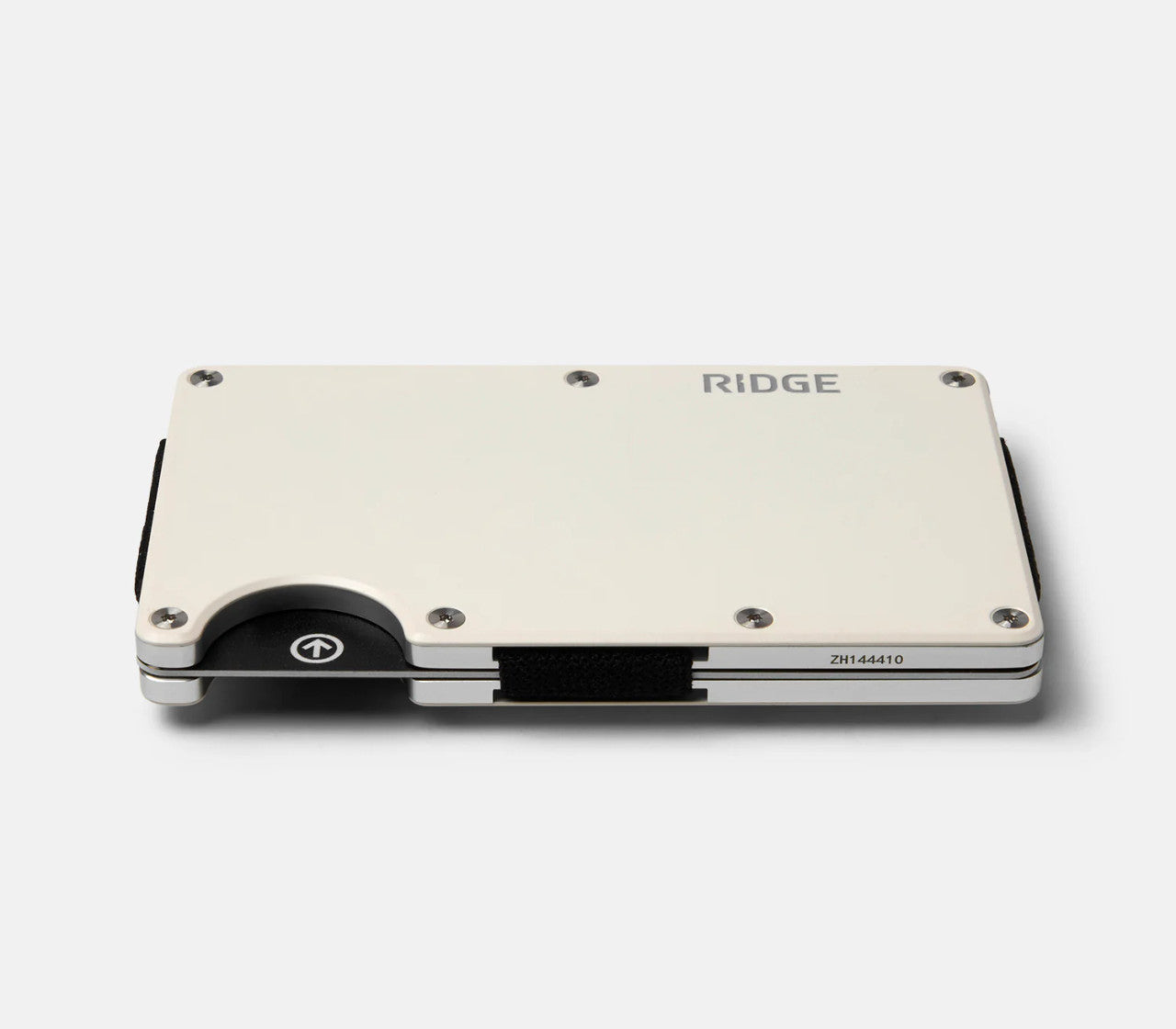 Ridge Wallet - Monaco White/Aluminum