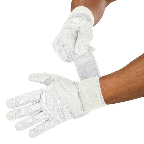 Cutters Force 5.0 Lineman Gloves - White
